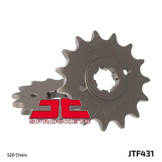 Front Sprocket 431 13 SUZUKI PE 250 '78-'82, RM 250 '79-'81, RM 400 '78-'80 (43113JT) (Chain. 520), JT Sprockets
