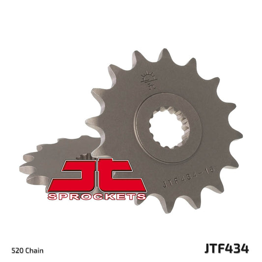 Front Sprocket 434 14 SUZUKI DR 250 '82-'87, GZ 250, GN 250 (Chain. 520) (43414JT), JT Sprockets