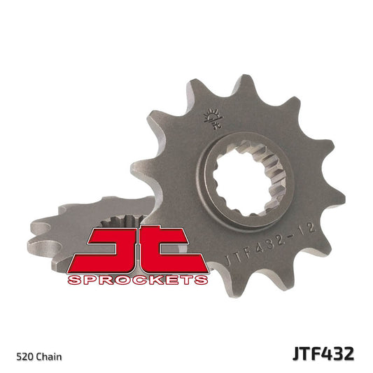 Front Sprocket 435 14 SUZUKI DRZ 400, DR 350, RM 250 43514JTS) (Chain. 520), JT Sprockets