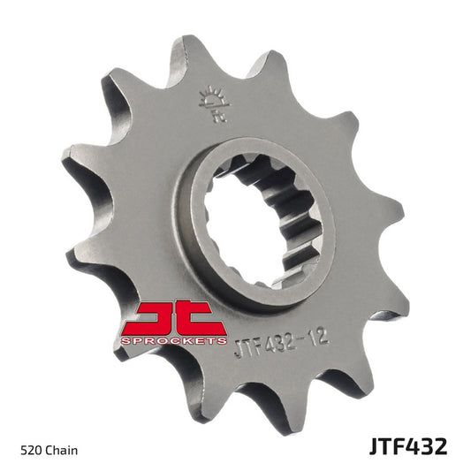 Front Sprocket 435 16 SUZUKI DR 350 '90-'99 (+1) DRZ 400 '00-'20 (+1) (JTF432.16)* (Chain. 520), JT Sprockets