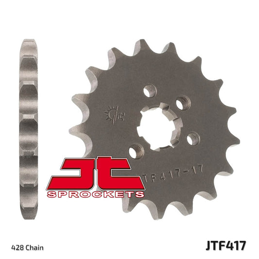 Front Sprocket 517 13 KAWASAKI KMX 125, KDX 125 (51713JT) (Chain. 428), JT Sprockets