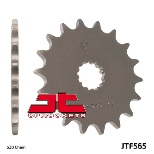 Front Sprocket 565 16 SUZUKI GS500E '89-'93 (56516JT) (Chain. 520), JT Sprockets