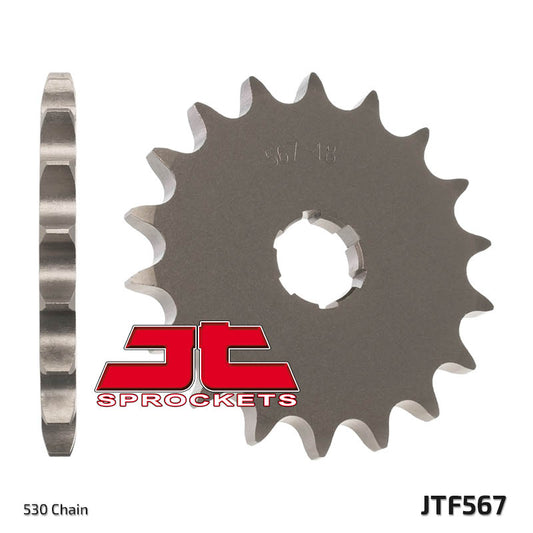 Front Sprocket 567 17 YAMAHA XS 400 '78 (56717JT) (Chain. 530), JT Sprockets