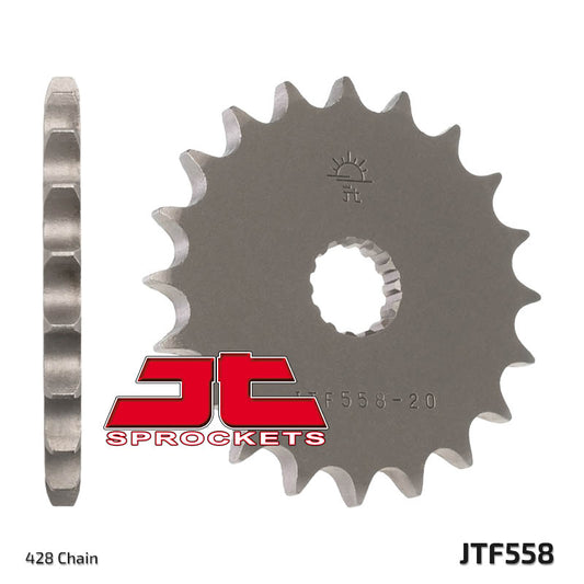 Front Sprocket 577 18 YAMAHA DT 125R '93-'06 (57718JT) (Chain. 428), JT Sprockets