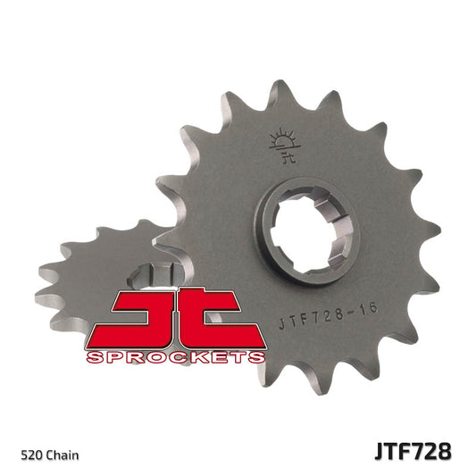 Front Sprocket 726 15 CAGIVA 500/600 RIVER, CANYON W 16 (72615JT) (Chain. 520), JT Sprockets