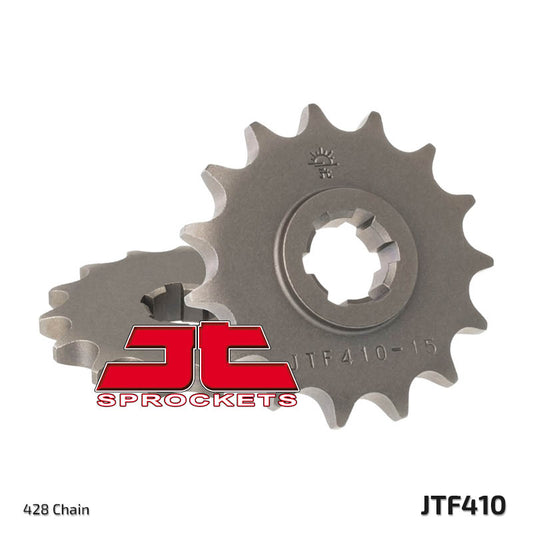 Front Sprocket 799 15 SUZUKI GZ 125 '98-'11 (-1), GN 125, VL 125 INTRUDER (79915JT) (Chain. 428), JT Sprockets