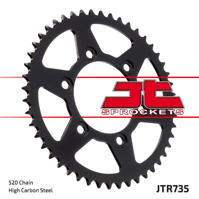 Rear Sprocket 1027 45 DUCATI MONSTER 696 '08-'13 (102745JT) (Chain. 520), JT Sprockets