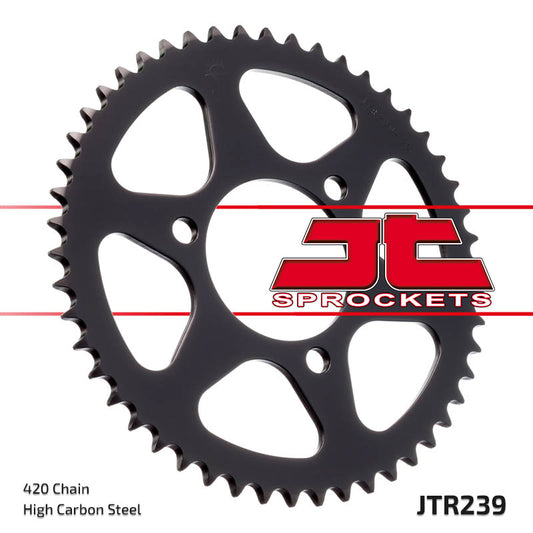Rear Sprocket 239 45 HONDA MTX 80R '83-'86 (+3), MBX 50 (23945JT) (Chain. 420), JT Sprockets