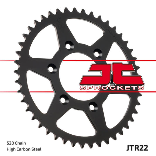 Rear Sprocket 3560 45 APRILIA SX 125 '08-'12, MX 125 '04-'07 (356045JT) (Chain. 520), JT Sprockets