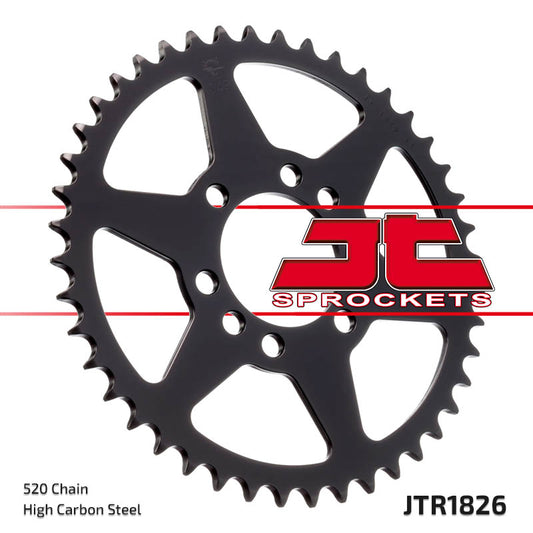Rear Sprocket 4302 40 SUZUKI LTZ 400 QUADSPORT '03-'08 (430240JT) (Chain. 520), JT Sprockets