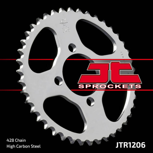 Rear Sprocket 4304 42 HONDA CBR 125 '04-'10 (430442JT) (Chain. 428) (JC34/39) (ORYG.), JT Sprockets