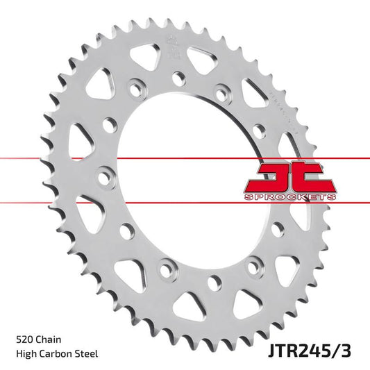 Rear Sprocket 4309 43 HONDA XL600/XL500/NX650/XR600/FX650 (430942JT) (Chain. 520), JT Sprockets