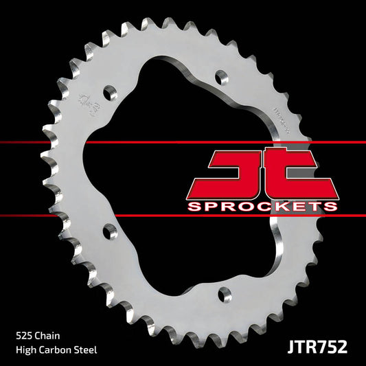 Rear Sprocket 4320 43 DUCATI 848/916/996/1000/1100 (ADAPTER NEEDED JTA750B) (432043JT) (Chain. 525), JT Sprockets