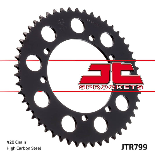 Rear Sprocket 4362 50 SUZUKI RMX 50 '97-'03 (436250JT) (Chain. 420), JT Sprockets