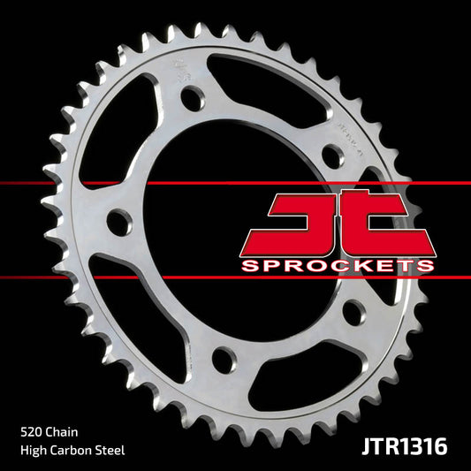 Rear Sprocket 4384 38 HONDA X-ADVENTURE 750 '17-'22 (438438JT), JT Sprockets