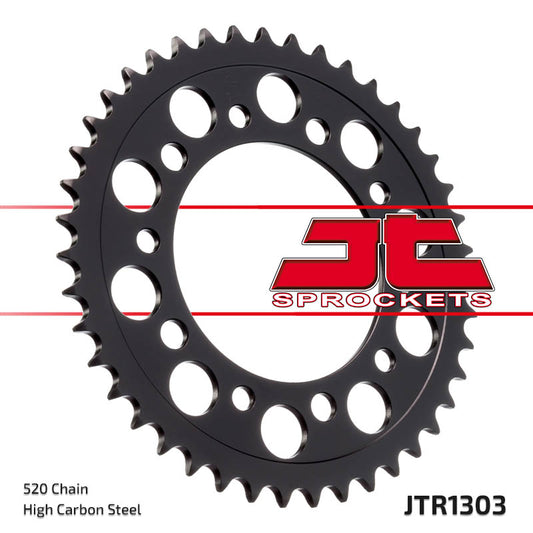 Rear Sprocket 4384 43 HONDA NC 700/750S '12-'24, NC 700/750X '12-'24 (438443JT) (Chain. 520), JT Sprockets