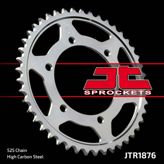 Rear Sprocket 4385 46 YAMAHA tenere 700 '20'-24 (oryg)(+1) (438546JT) (Chain. 525), JT Sprockets