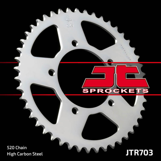Rear Sprocket 4396 44 APRILIA PEGASO 650 STRADA/TRIAL '05-'09 (439644JT) (Chain. 520), JT Sprockets