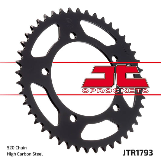 Rear Sprocket 4397 45 TRIUMPH 865 BONEVILLE/THRUXTON '15-'16, SCRAMBLER '16-'17 (439745JT) (Chain. 520) (+1), JT Sprockets