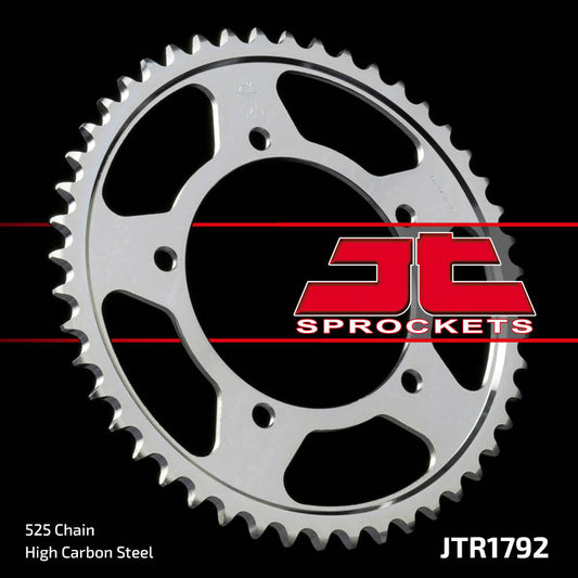 Rear Sprocket 4398 42 SUZUKI GSR 750 '11-'19, GSXR 750 '00-'03, DL 1000 '15-'16, GSX 750S '15-'16 (439842JT) (Chain. 525), JT Sprockets