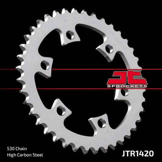 Rear Sprocket 4401 40 BOMBARDIER DS 650 '00-'03 (JTR1420.40) (Chain. 530), JT Sprockets
