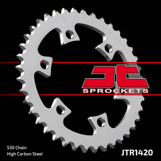 Rear Sprocket 4401 40 CAN-AM / BOMBARDIER DS 650 04-07 (440140JT) (Chain. 530) ( Screw hole diameter 10,5MM ), JT Sprockets