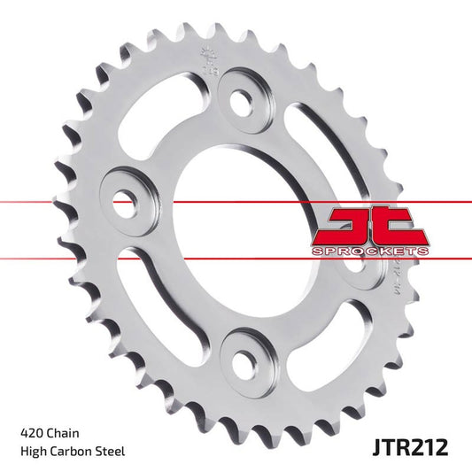 Rear Sprocket 4462 34 HONDA Z125 MONKEY '19-'21, MSX 125 '13-'20) (JTR212.34) (Chain. 420), JT Sprockets