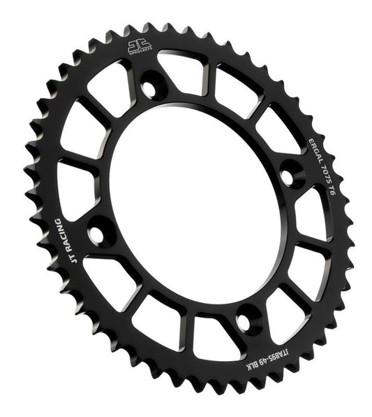 Rear Sprocket 4486 47 Aluminium RACELITE KTM SX 85 '04-'24 (448647JTA) (Chain. 428) COLOR BLACK, JT Sprockets