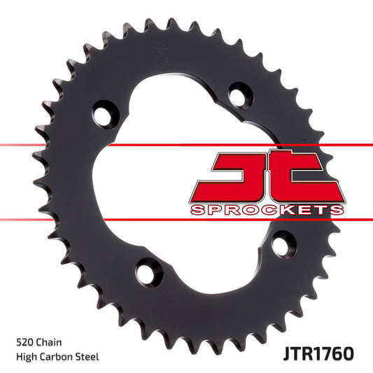 Rear Sprocket 4509 37 SUZUKI LTR 450 '06-'10 (+1) (450937JT) (Chain. 520), JT Sprockets