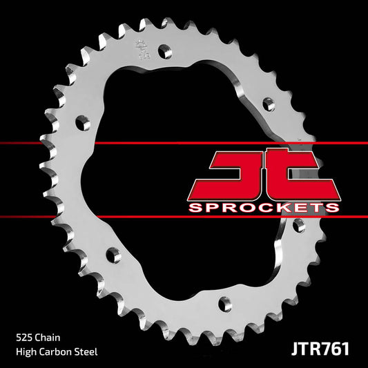 Rear Sprocket 4522 43 DUCATI DIAVEL 1198 '11-'16 (ADAPTER NEEDED JTA760B) (452243JT) (Chain. 525), JT Sprockets