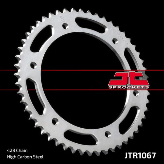 Rear Sprocket 4525 52 HYOSUNG GT 125 '03-'15 (JTR1067.52) (Chain. 428), JT Sprockets