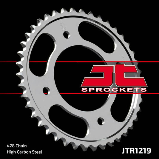 Rear Sprocket 4597 42 HONDA CBF 125 '09-'14 (459742JT) (Chain. 428) (ORYG.), JT Sprockets