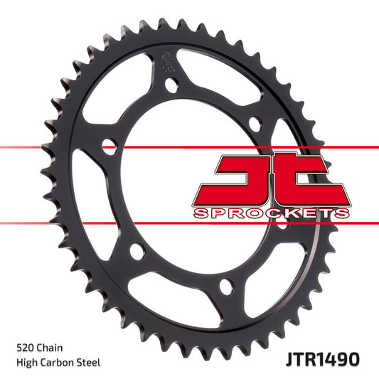 Rear Sprocket 475 43 KAWASAKI KLR 250 84-05 (47543JT) (Chain. 520), JT Sprockets