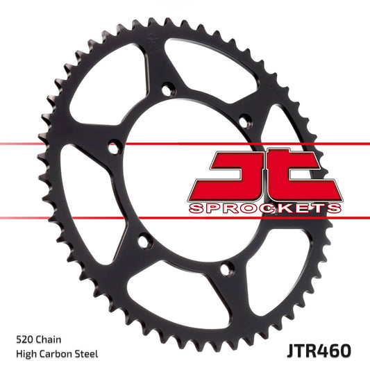 Rear Sprocket 489 53 KAWASAKI KX/KXF `84-24 (48953JT) (Chain. 520), JT Sprockets