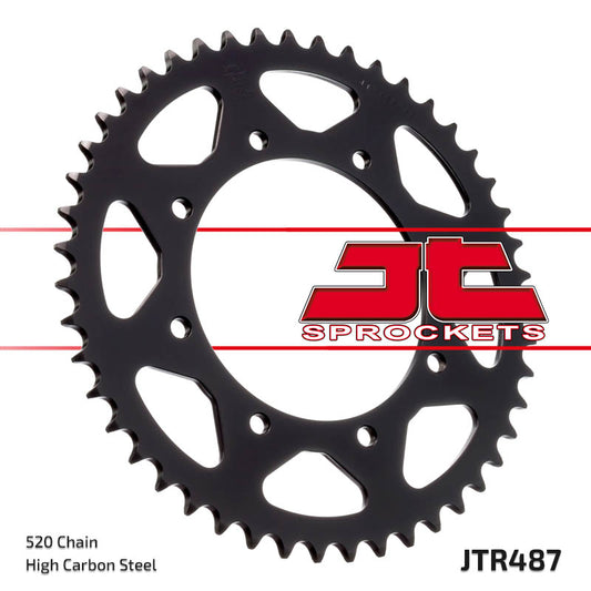Rear Sprocket 491 42 KAWASAKI KLR 650C '95-'03 (49142JT) (Chain. 520), JT Sprockets