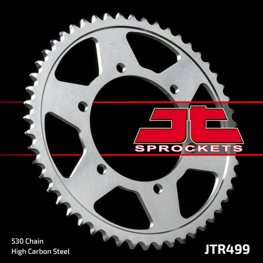Rear Sprocket 498 49 SUZUKI GSXR 1300 (99-07) (48949JT) (Chain. 530), JT Sprockets