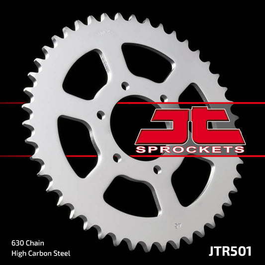 Rear Sprocket 501 38 KAWASAKI GPZ 750 UNITRAK (50138JT) (Chain. 630), JT Sprockets