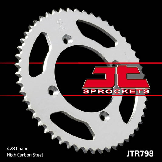 Rear Sprocket 798 47 SUZUKI RM 85 02-18, YAMAHA YZ 80/85 (79847JT) (Chain. 428), JT Sprockets