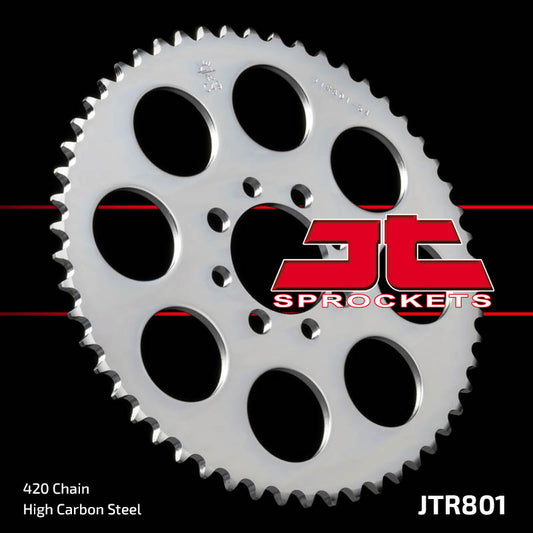 Rear Sprocket 801 46 SUZUKI ZR 50 (84-88) (80146JT) (Chain. 420), JT Sprockets