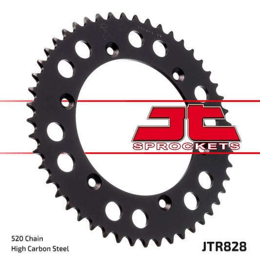 Rear Sprocket 804 48 SUZUKI DR 600 (85-89), DR 650 (90-95) (80448JT) (Chain. 520), JT Sprockets