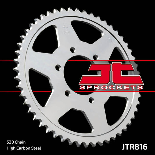 Rear Sprocket 816 48 SUZUKI GSXR1100, GSXR750 (92-95) (81648JT) (Chain. 530) - ZAMIENNA Z 825 48, JT Sprockets