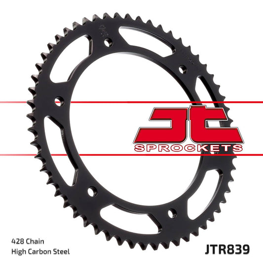 Rear Sprocket 844 55 YAMAHA DT 125R/RE 99-06 (84455JT) (Chain. 428), JT Sprockets