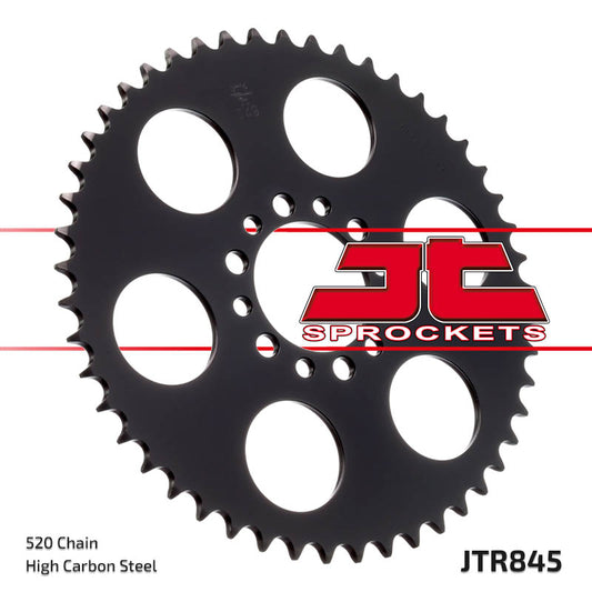 Rear Sprocket 845 46 YAMAHA SR 250 (84546JT) (Chain. 520), JT Sprockets