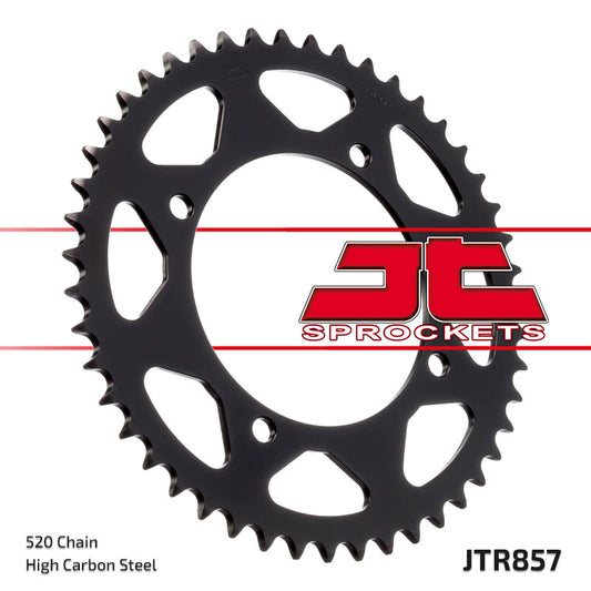 Rear Sprocket 857 45 YAMAHA XT 600E '90-03, XT 660Z TENERE '91-00 (85745JT) (Chain. 520) - SEE ALSO 458845JT, JT Sprockets