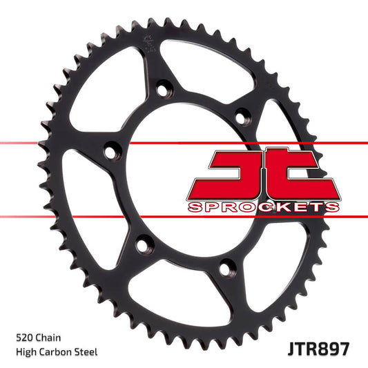 Rear Sprocket 899 38 KTM 620 DUKE, (95-98) 625 SMC (04-) , 640 LC4 (00-03) , 660 SMC, HUSABERG FS570 (10-11) (89938JT) (Chain. 520), JT Sprockets