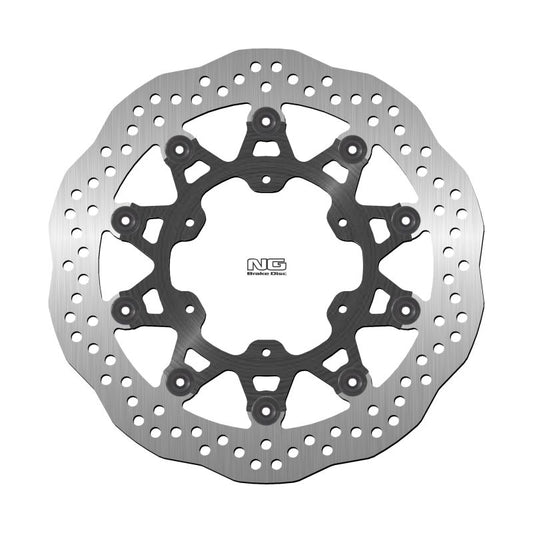 Brake disc (rotor) front APRILIA ETX 600 PEGASO '86-'92, PEGASO 650 '91-'08, BMW F 650CS/GS/DAKAR '94-'07, F 650/800/700GS '07-'18, G 650GS/X COUNTRY/X CHALLENGE '07-'15, HUSQVARNA TR 650 STRADA '12-'14 (300X105X5MM) (6X6,25MM) WAVE Floating, NG Brakes