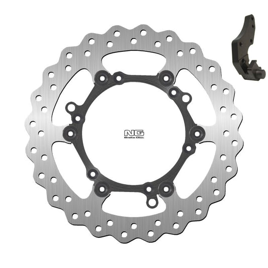 Brake disc (rotor) front BETA RR 125/200/250/300/350/390/430/450/500, XTRAINER 250/300 2T/4T '14-'22 (270X127X3MM) (6X6,25MM) WAVE Floating, NG Brakes