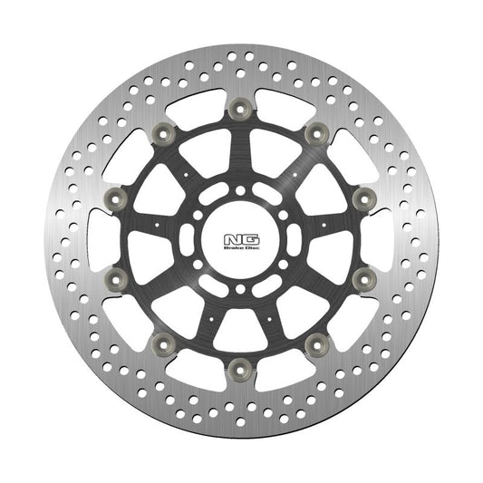Brake disc (rotor) front BMW HP4 1000 '12-'19, K 1600 BAGGER '18-'22, K 1600GT/GTL '17-'22, S 1000R '13-'20, S 1000RR '08-'18, S 1000XR 17-'19 (320X64X5MM) (6X8,25MM) Floating (Aluminium center), NG Brakes