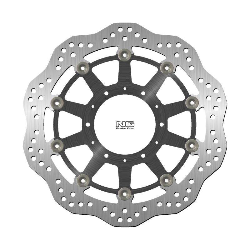 Brake disc (rotor) front CBR 250RR '16-'21, CBR 300RR '17-'18 (310X94X4,5MM) (6X8,25/6,25) WAVE (Aluminium center), NG Brakes