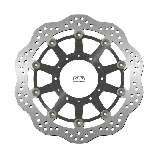 Brake disc (rotor) front CBR 250RR '16-'21, CBR 300RR '17-'18 (310X94X4,5MM) (6X8,25/6,25) WAVE (Aluminium center), NG Brakes